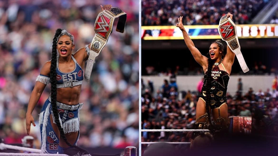 Bianca Belair is the current RAW Women