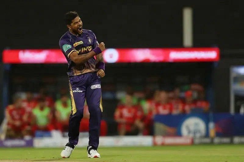 Umesh Yadav in action for KKR [IPLT20]