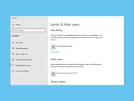 Creating User Accounts (Image captured from Windows 10)