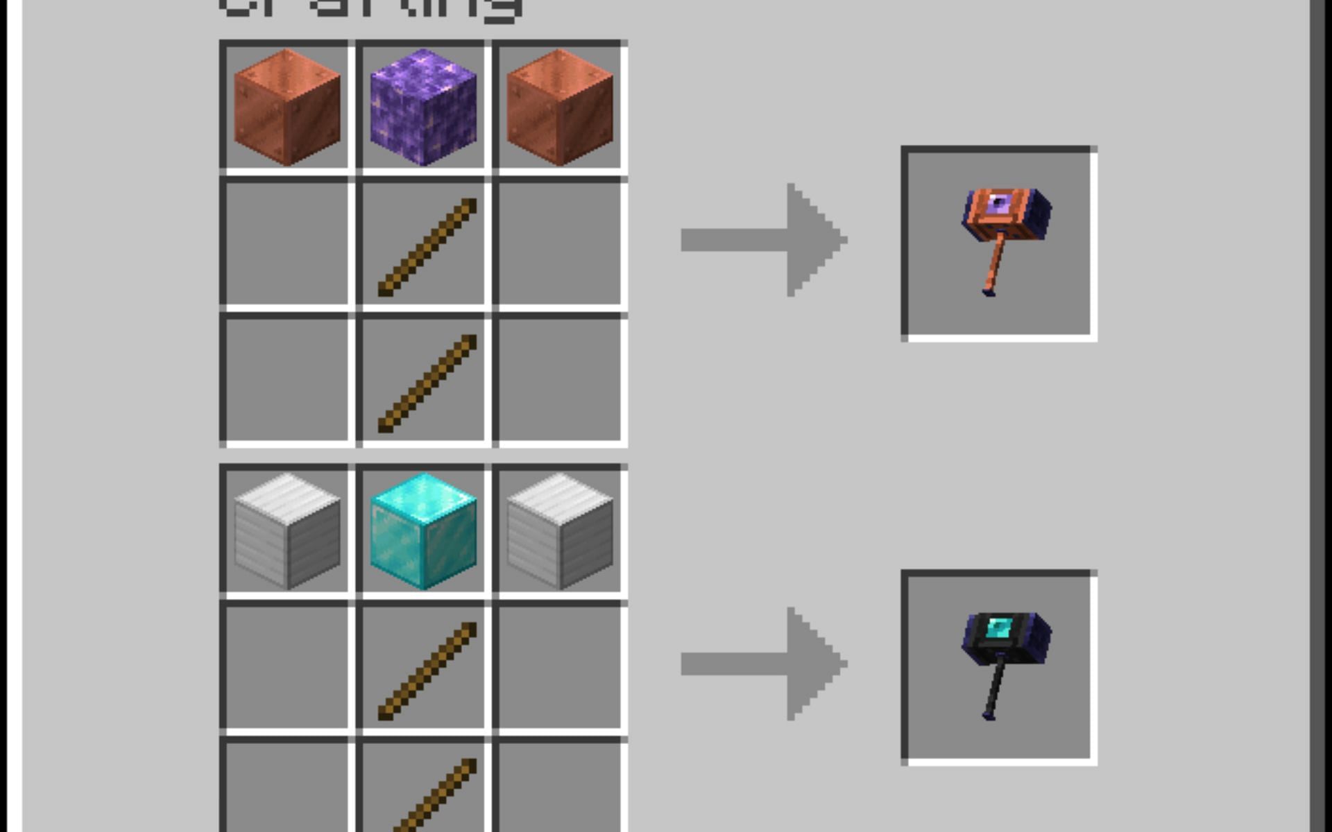 Making the block swapping tools (Image via Curseforge/ tinytransfem)