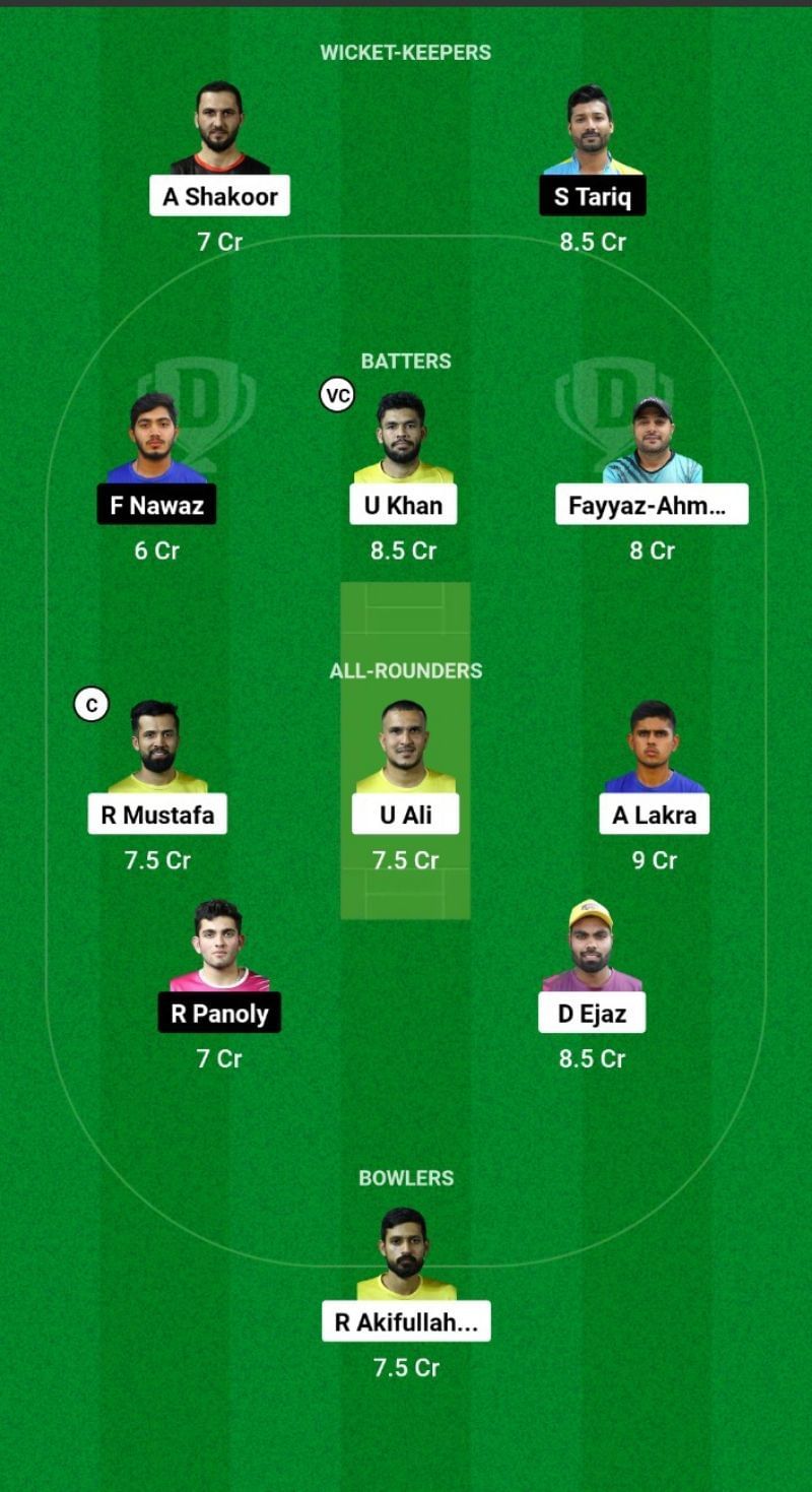 FM vs ZGS Dream11 Prediction - Sharjah Ramadan T20 League