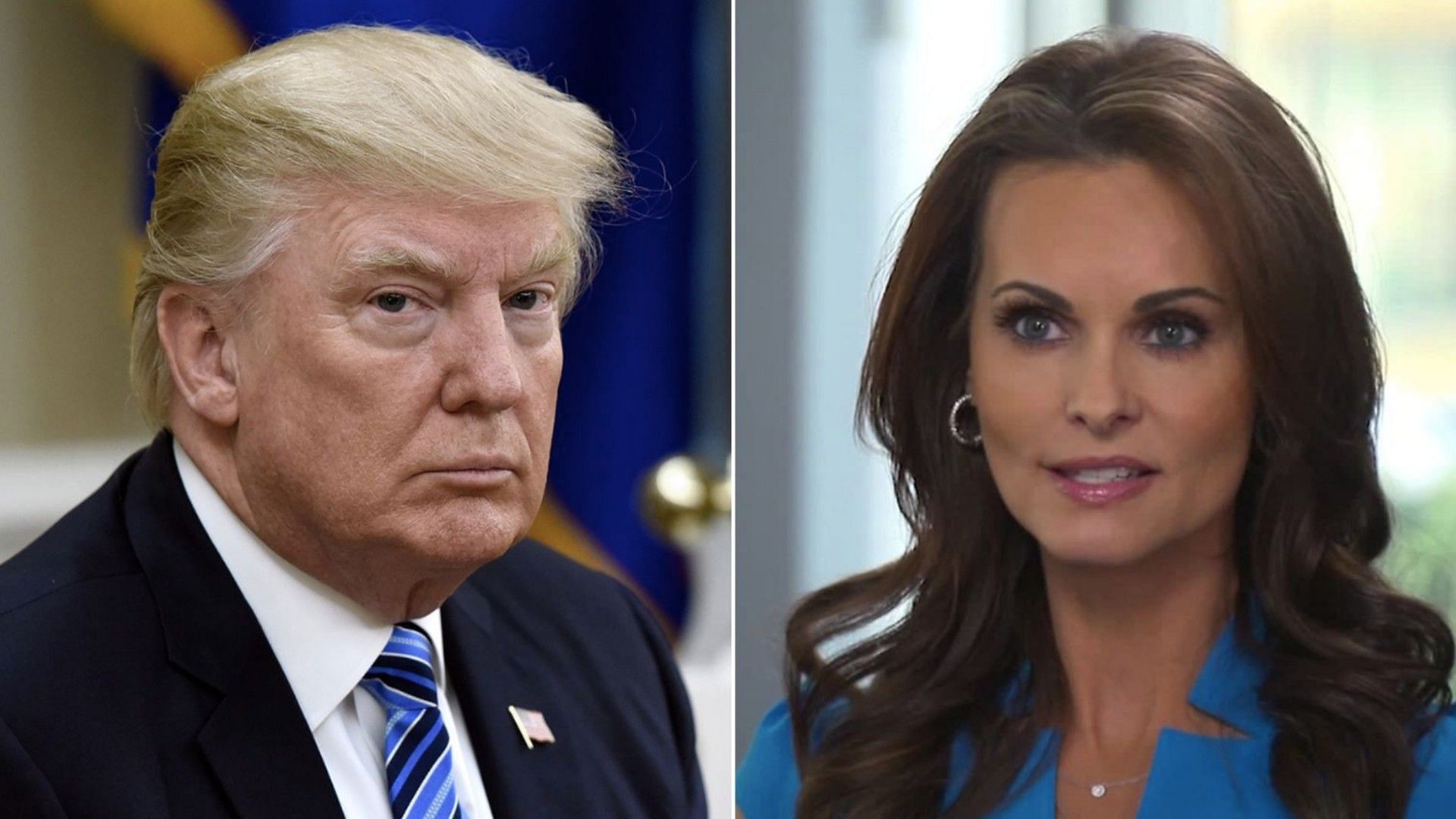 Donald Trump and Karen McDougal (Image via Story girl)