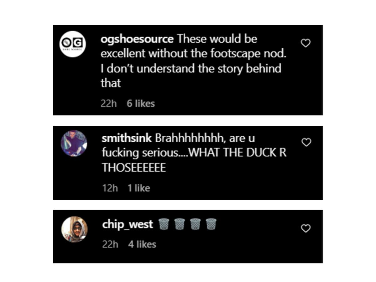 Sneakerhead&#039;s reaction (Image via @sneakernews/Instagram)