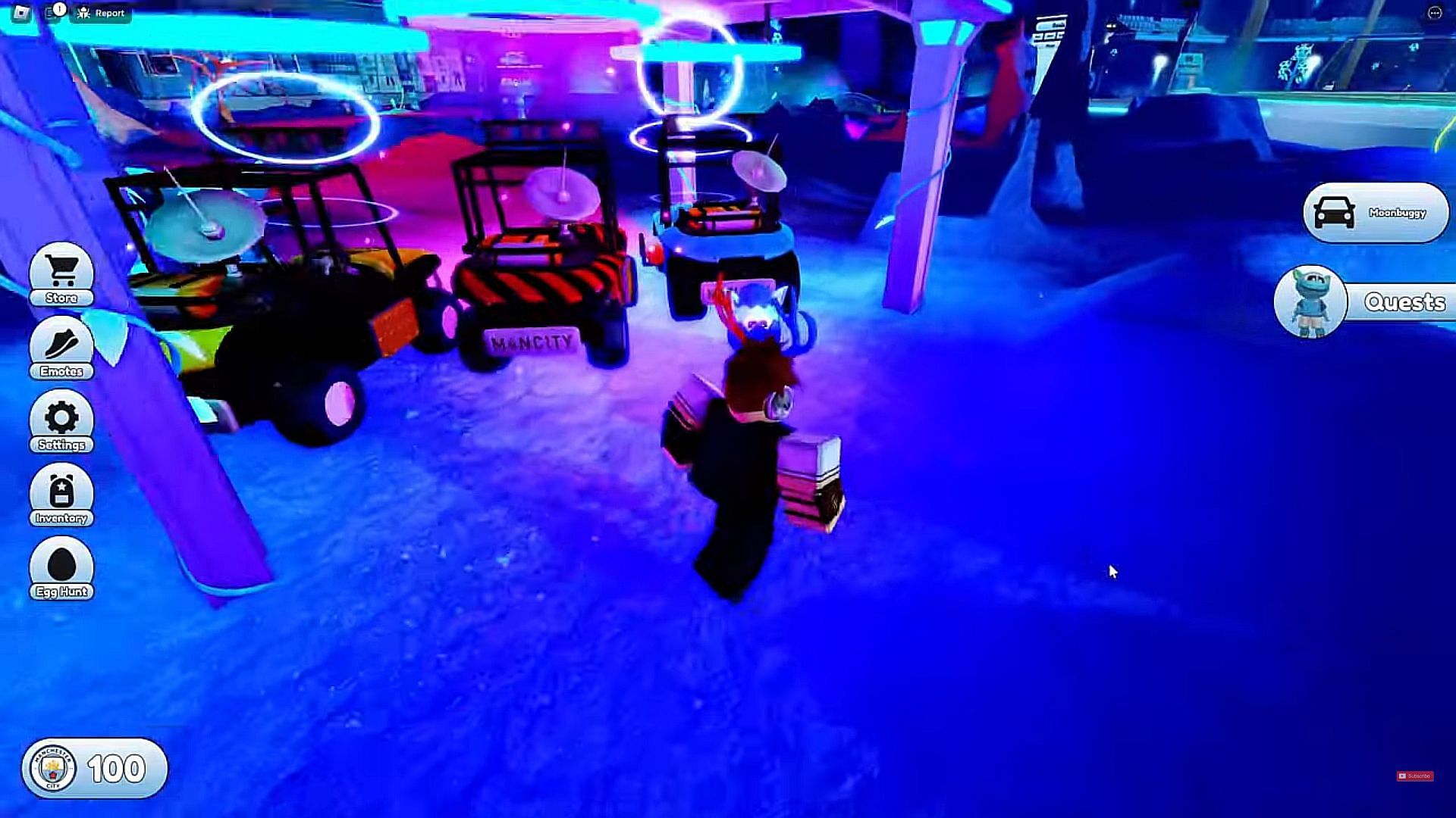 Easter Egg behind Buggy&#039;s vehicles (Image via Conor3D/YouTube)