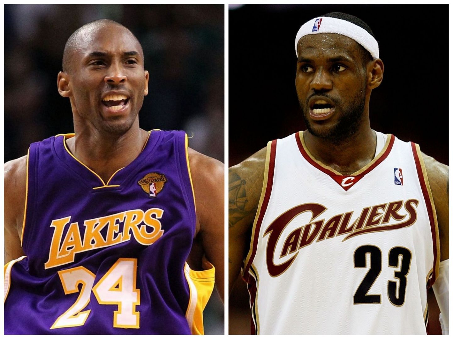 Kobe Bryant and LeBron James never got to face each other in the NBA Finals.