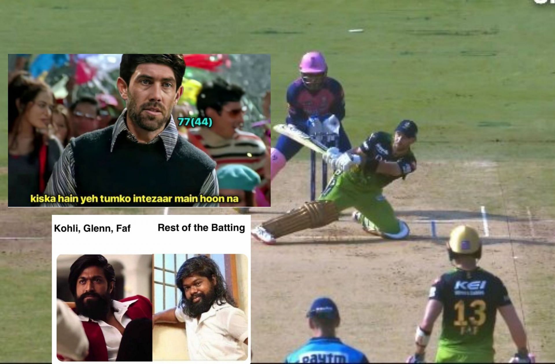 Fans hail Glenn Maxwell for his magnificent knock against RR.