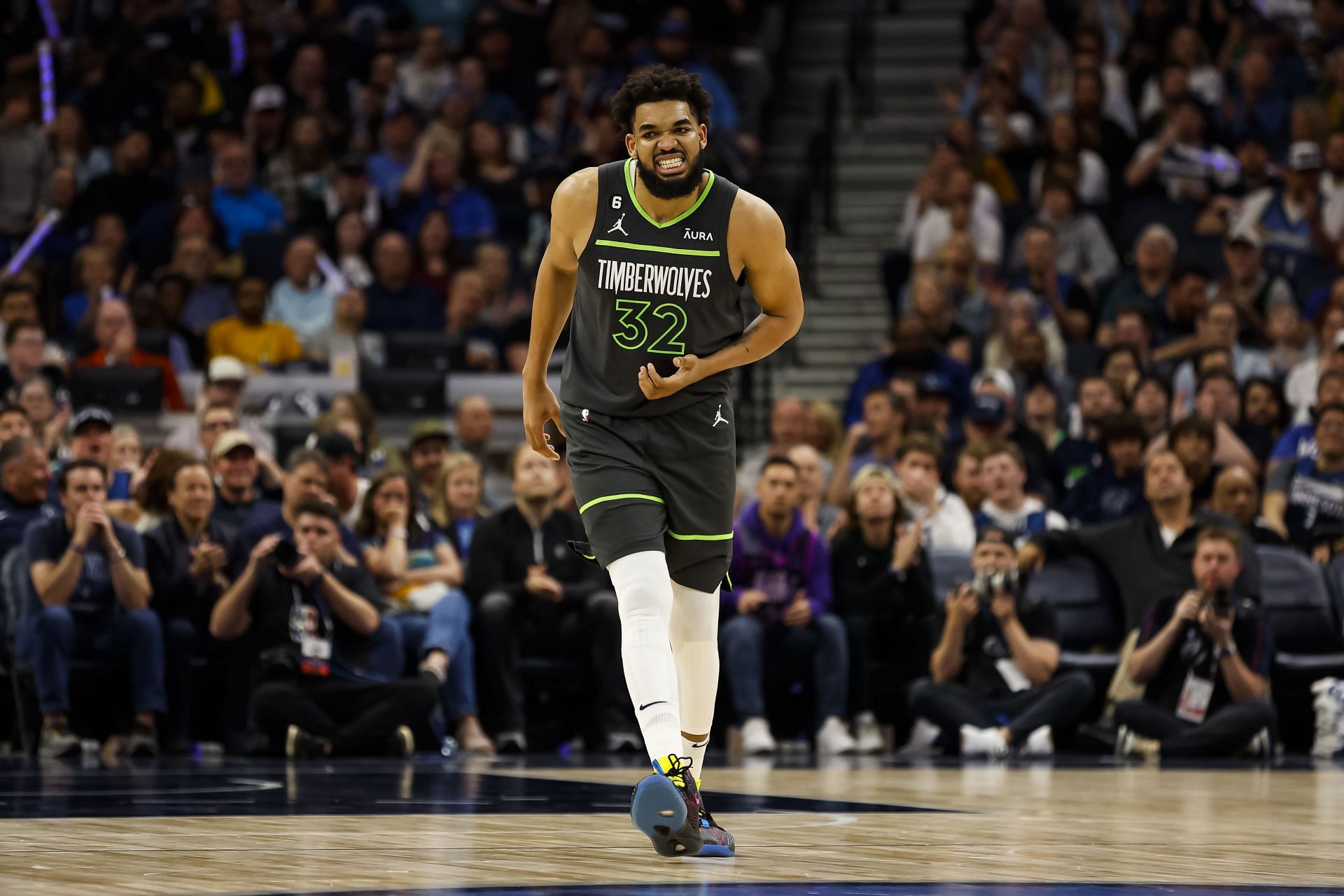 Towns has been in love with video games for a long time (Image via Getty Images)