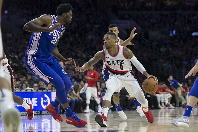 “You can’t continue to give it to a guy who’s won it twice in a row” – Damian Lillard fuels Joel Embiid & Nikola Jokic MVP debate