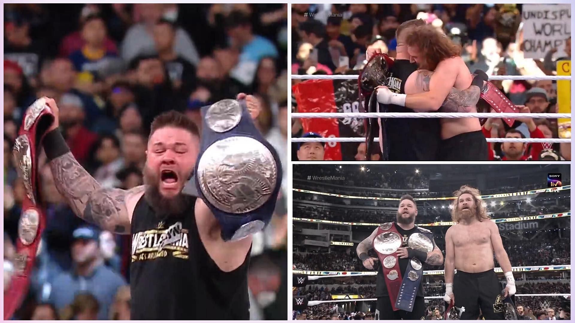 Kevin Owens had an incredible night at WWE WrestleMania 39