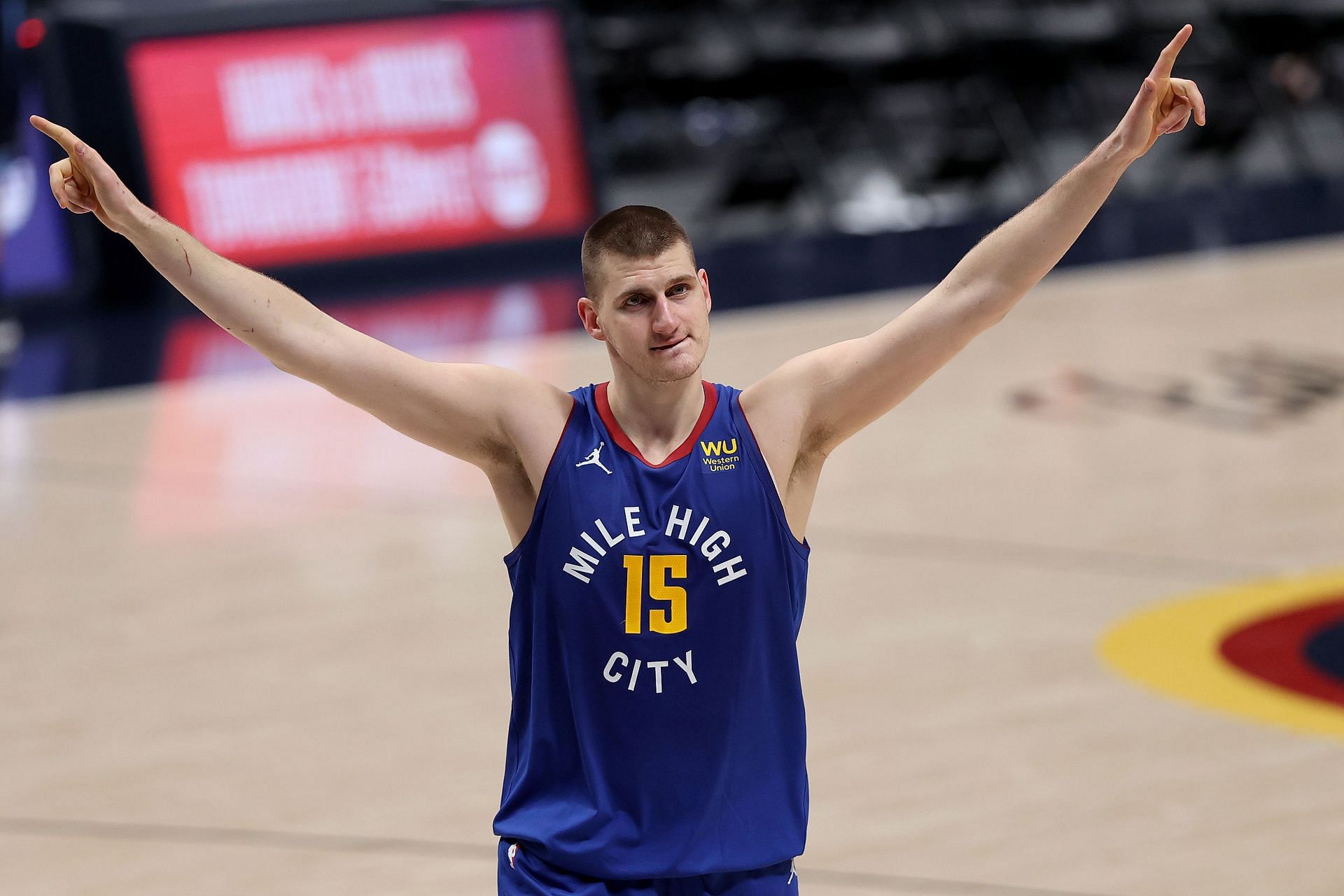 Nikola Jokic of the Denver Nuggets