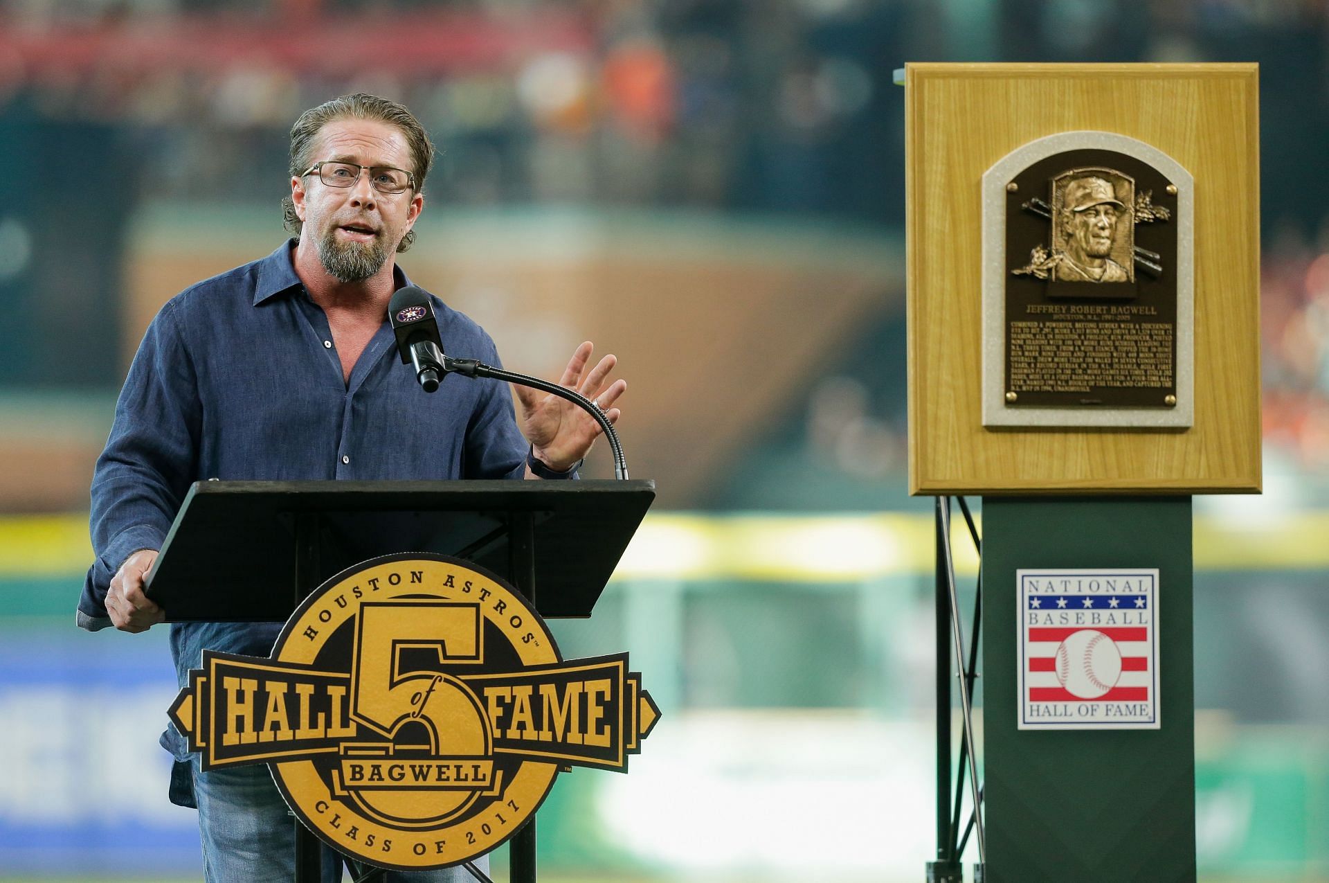 When Houston Astros legend Jeff Bagwell refuted PED accusations around the  time of his induction into the Hall of Fame