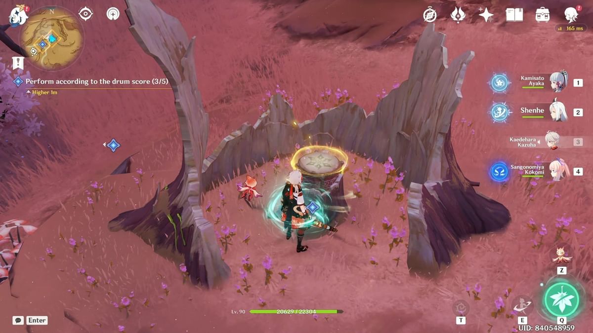 How to perform according to Drum score in Genshin Impact Complete