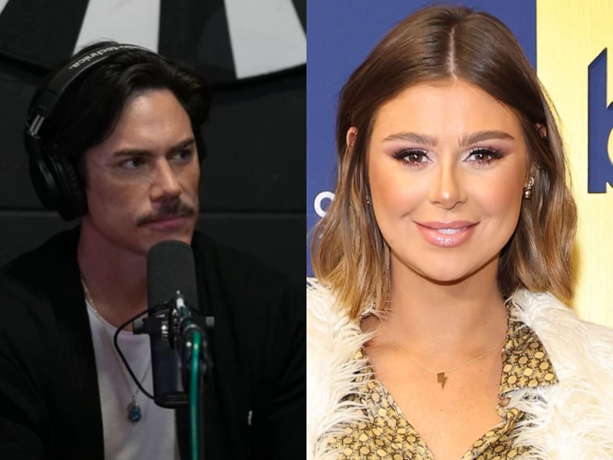 Tom Sandoval opens up about his affair with Raquel Leviss (Images via Bravo and Howie Mandel Does Stuff/ Youtube)