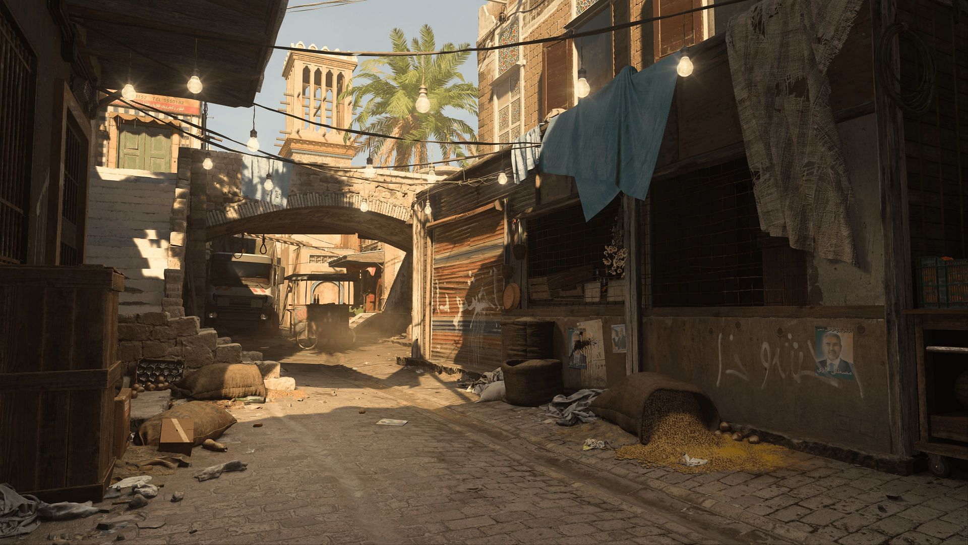 Alley map of Modern Warfare 2 (Image via Activision)
