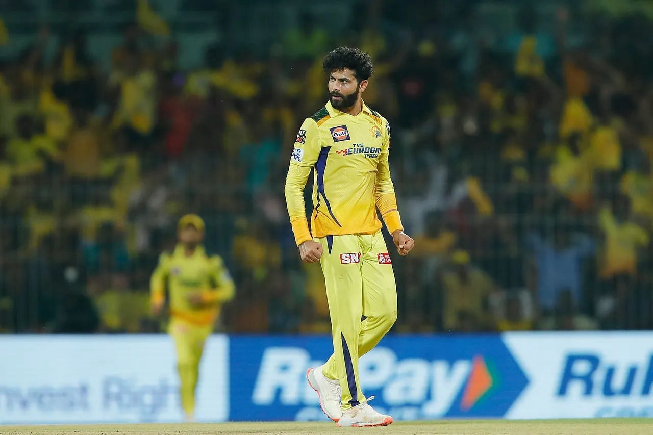 Ravindra Jadeja of CSK. Courtesy: IPL