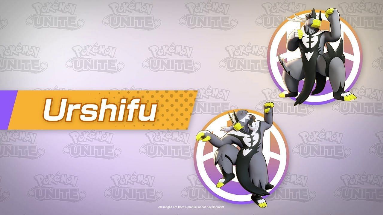 Urshifu as it appears in official artwork for Pokemon Unite (Image via The Pokemon Company)