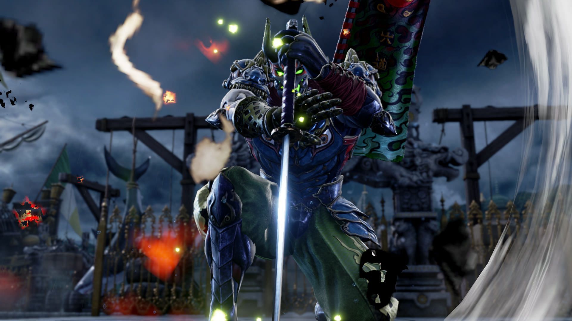 Powerful fighting character Yoshimitsu (Image via Namco)