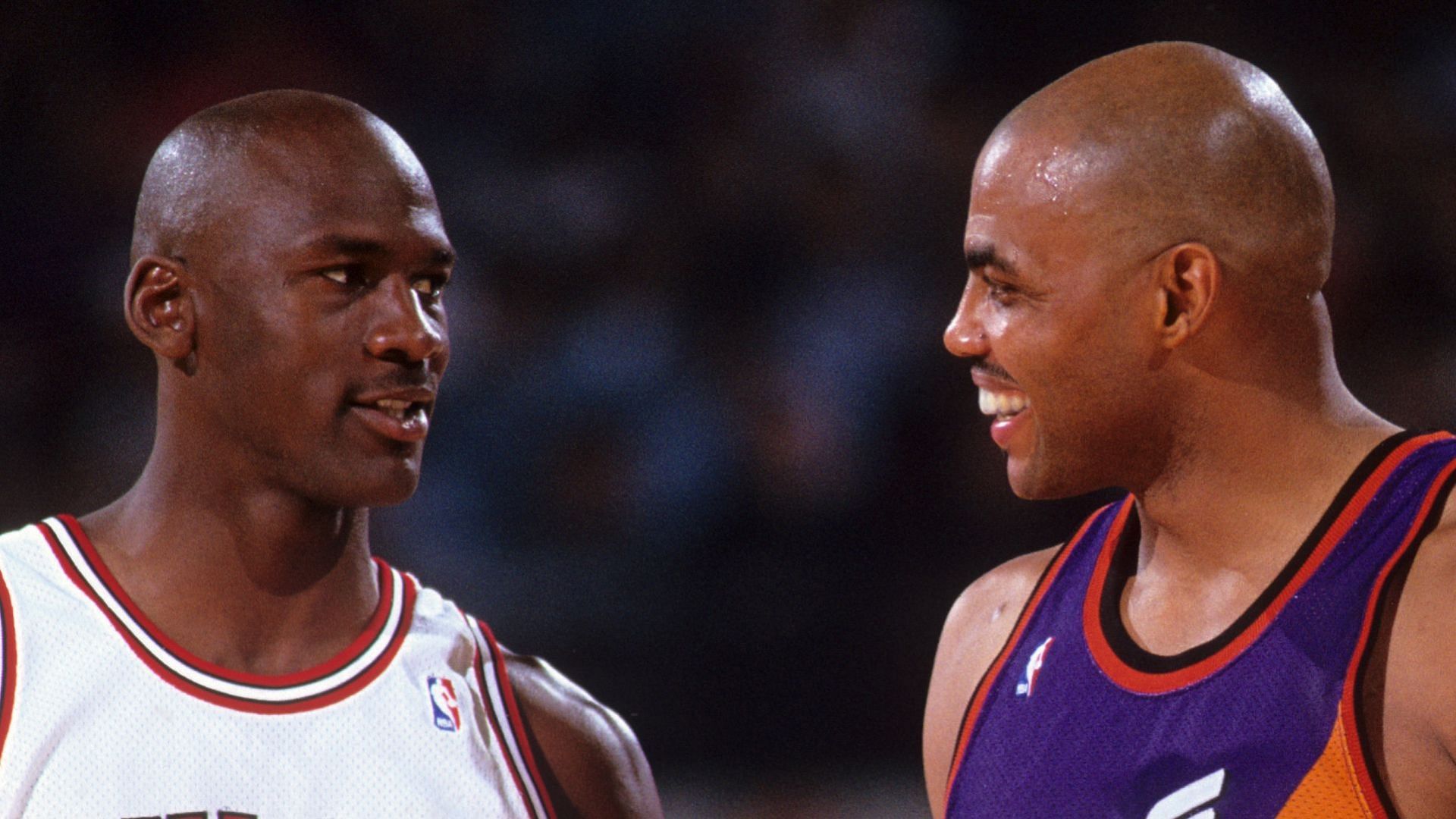 NBA legends Michael Jordan and Charles Barkley