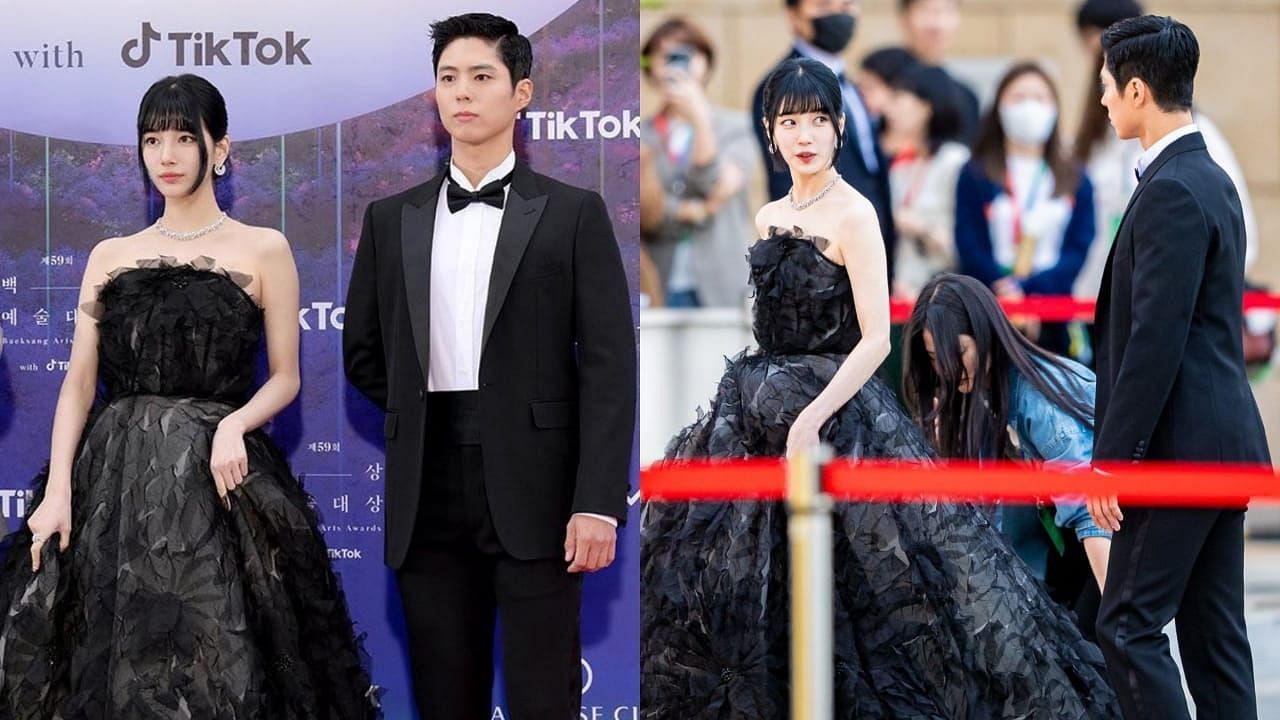 Undeniable Chemistry: Park Bo-gum swoons fans with his sweet gesture  towards Bae Suzy at the 2023 Baeksang Art Awards