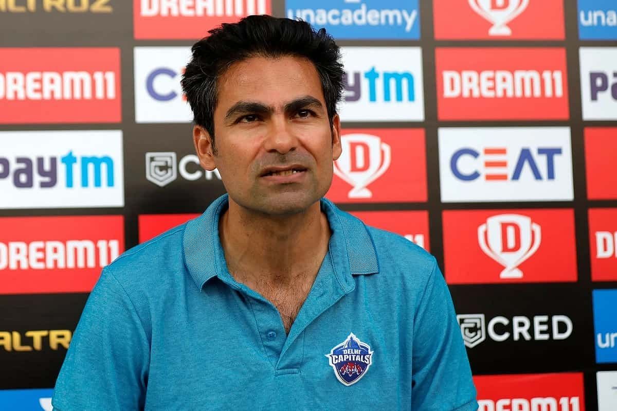 Mohammad Kaif during his time as DC assistant coach