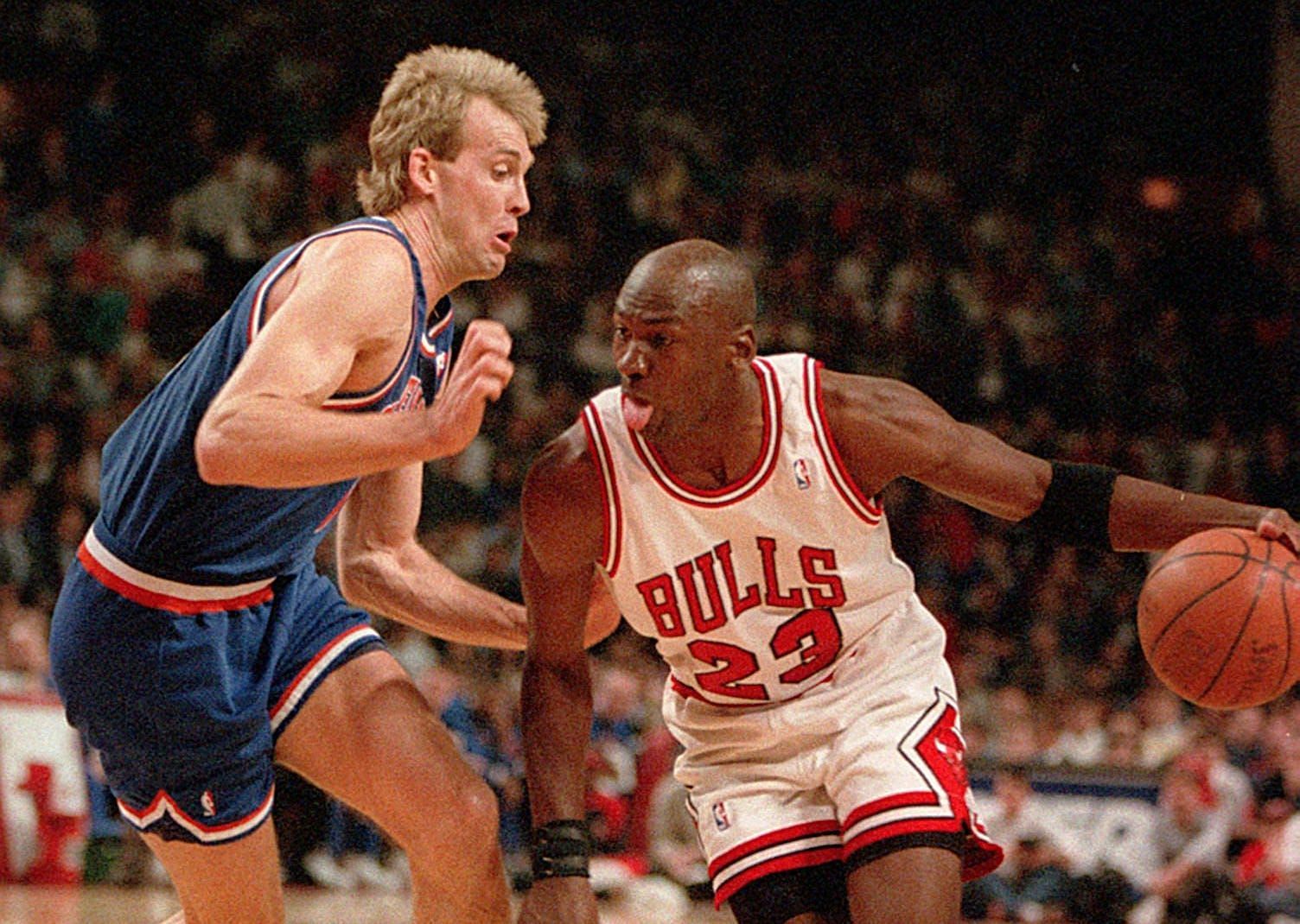 Former Cleveland Cavaliers shooting guard Craig Ehlo and Chicago Bulls legend Michael Jordan