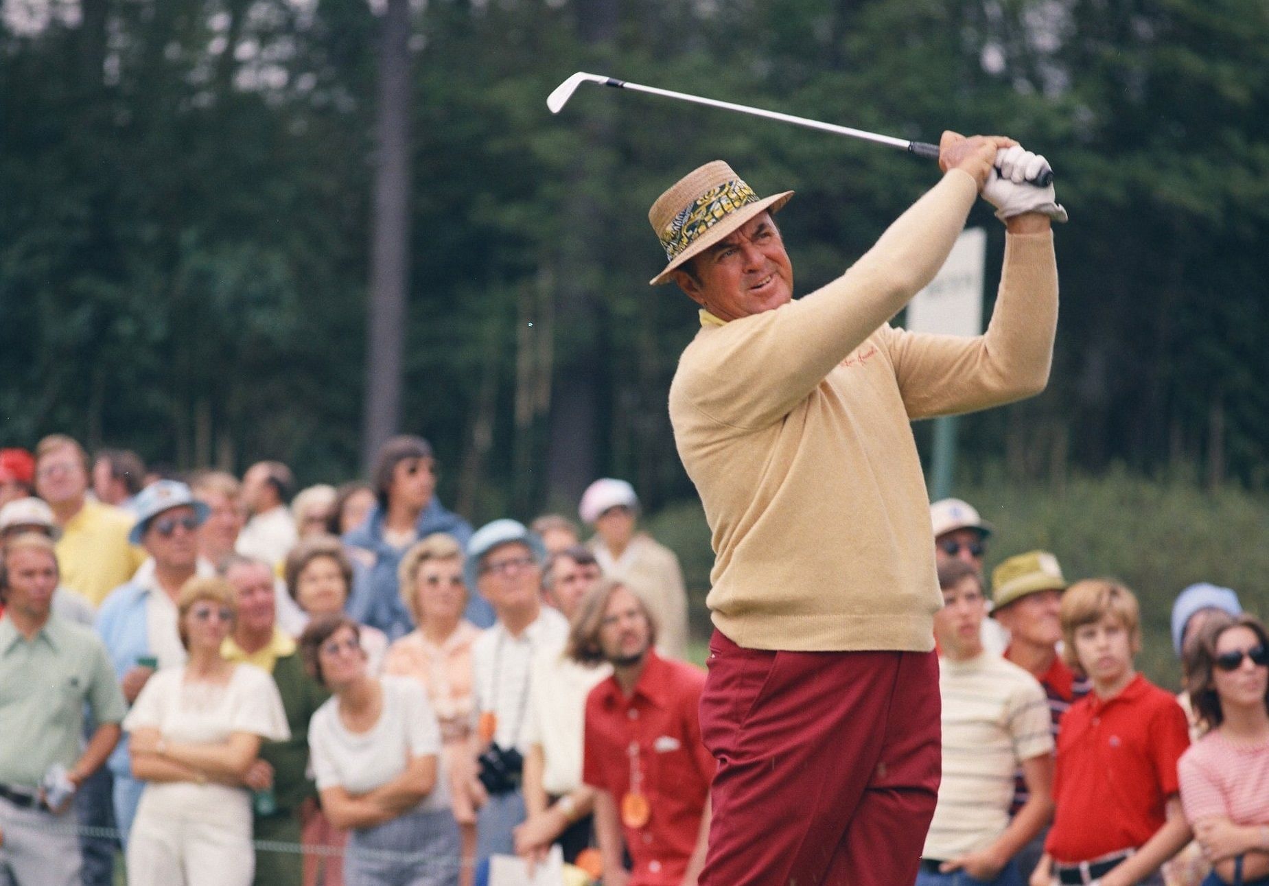 Sam Snead was the first winner of the Masters Par-3 contest in 1960