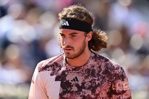 Stefanos Tsitsipas at the Barcelona Open Banc Sabadell 2023