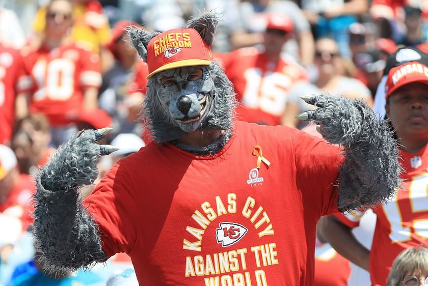 How a Kansas City Football Superfan in a Wolf Costume Ended Up in