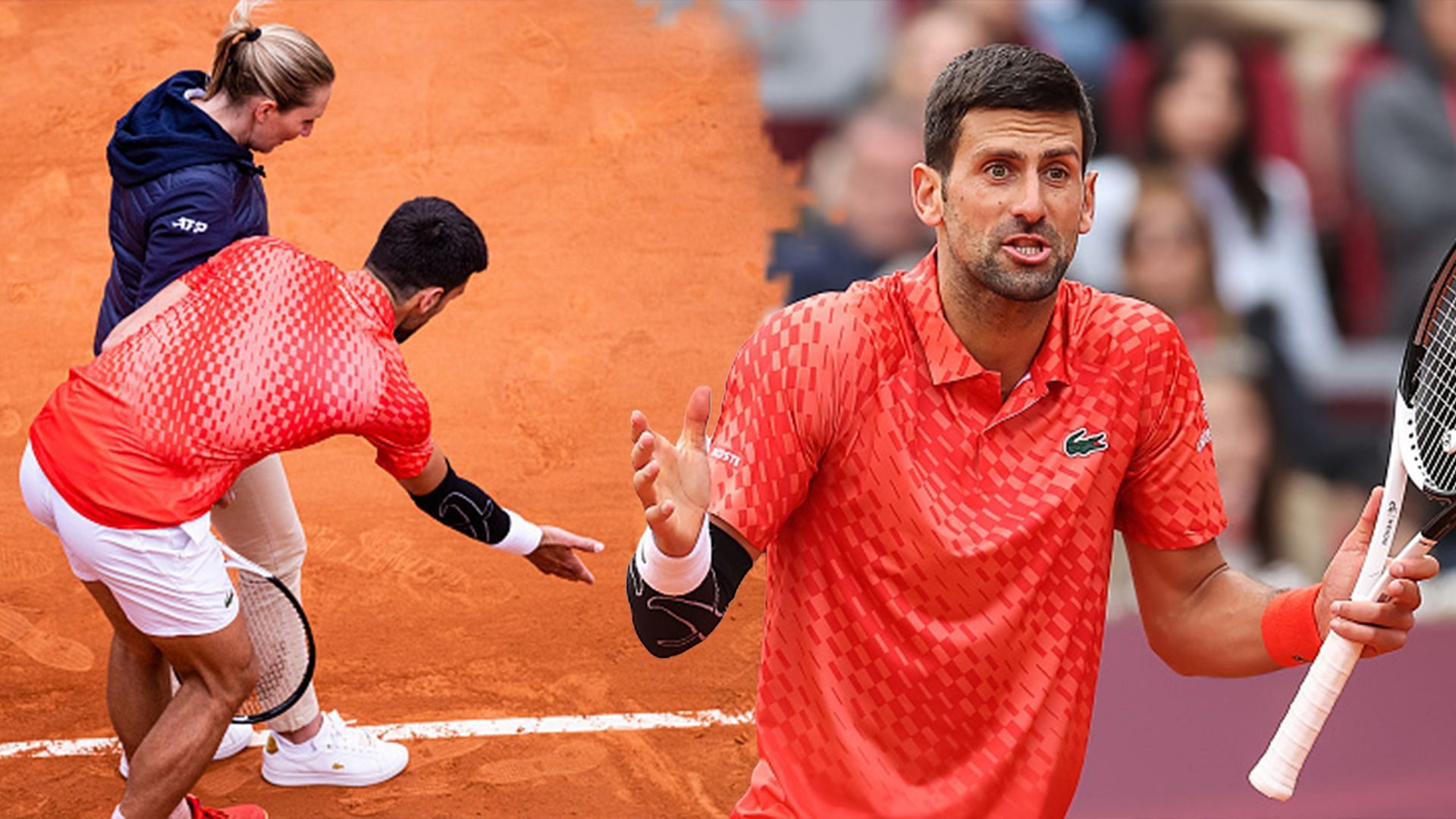 Novak Djokovic unimpressed with slow court conditions at family-owned Srpska Open