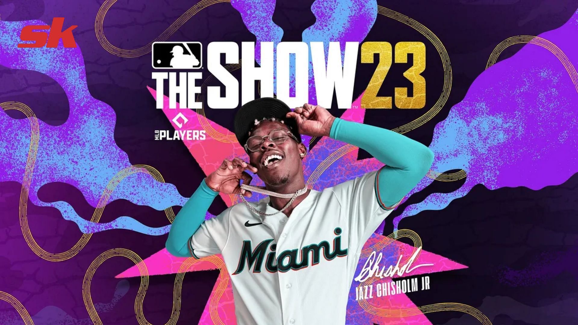 One of the many covers for MLB The Show 23 featuring Jazz Chisholm Jr. [Source: Getty Images]