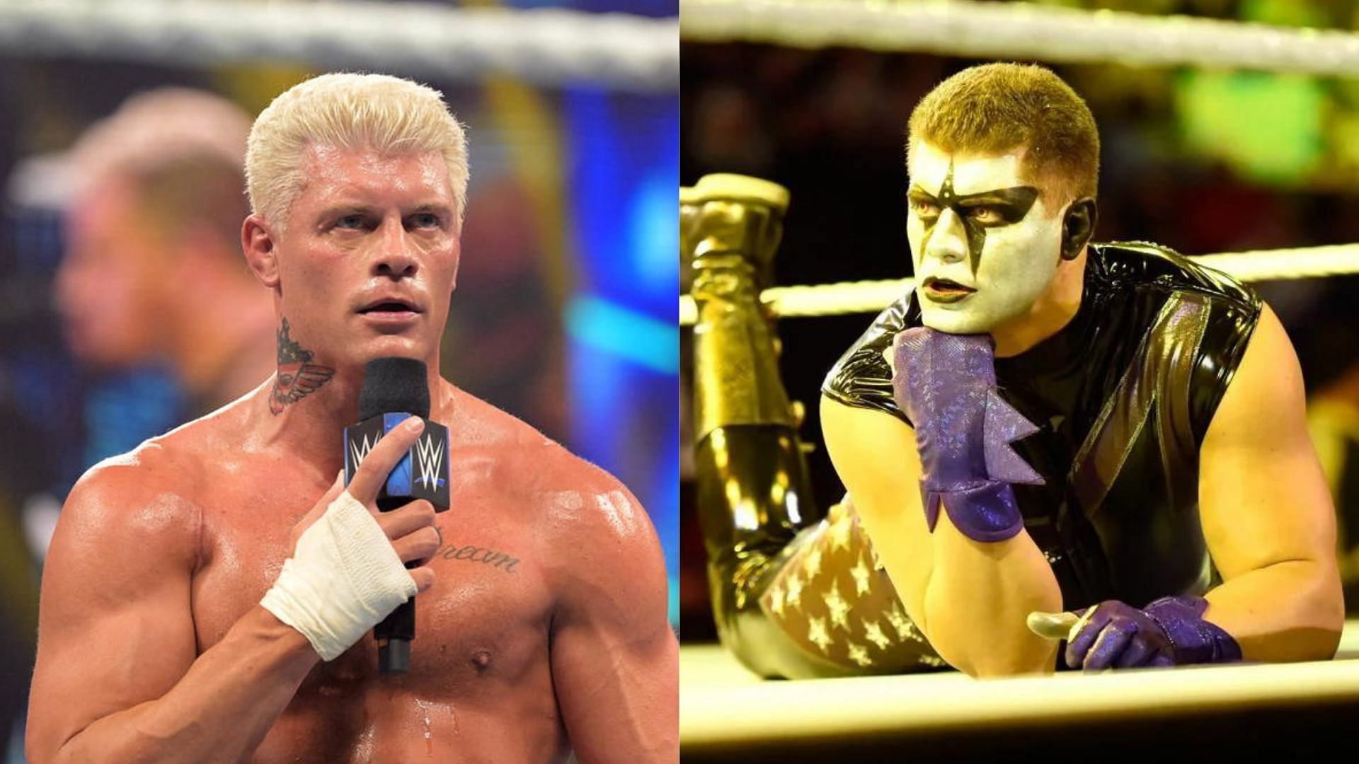 Cody Rhodes was Stardust during his previous run in WWE