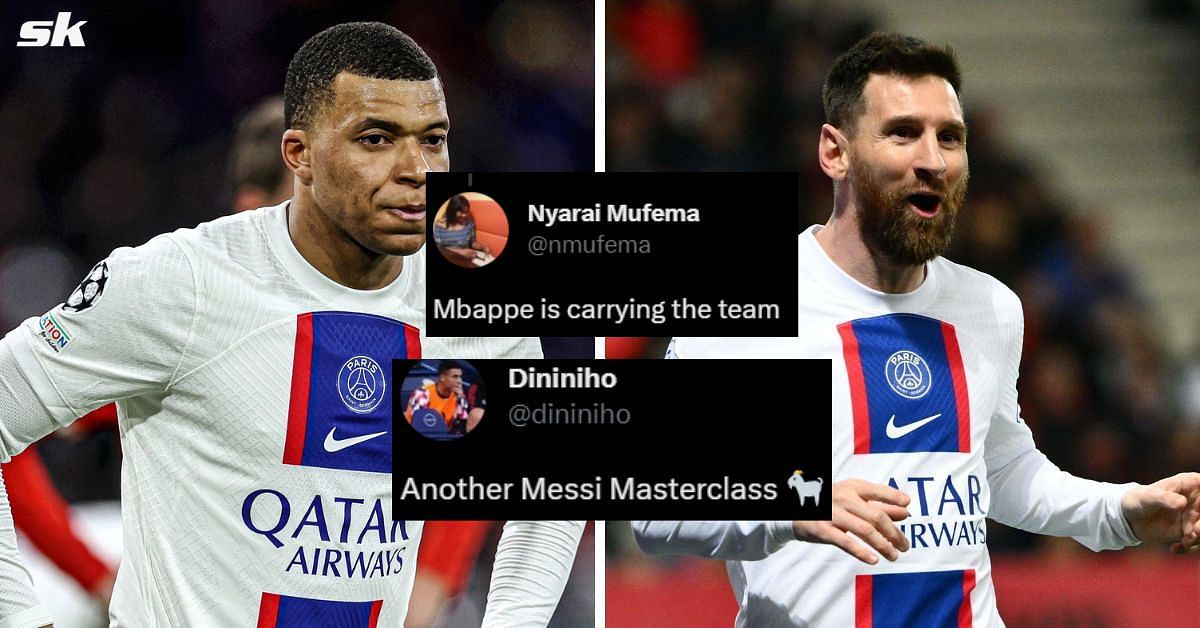 Fans hail PSG stars Lionel Messi and Kylian Mbappe as they star in 2-! win over Angers
