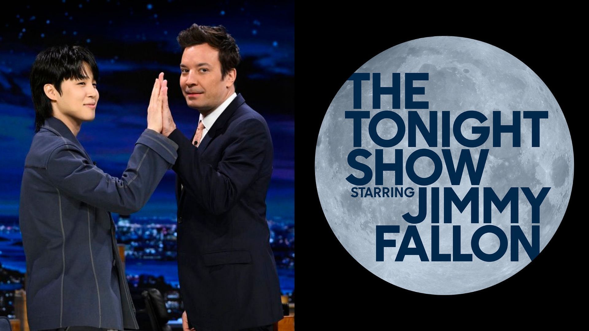 Jimmy Fallon refers to BTS (Image via Twitter/@FallonTonight)