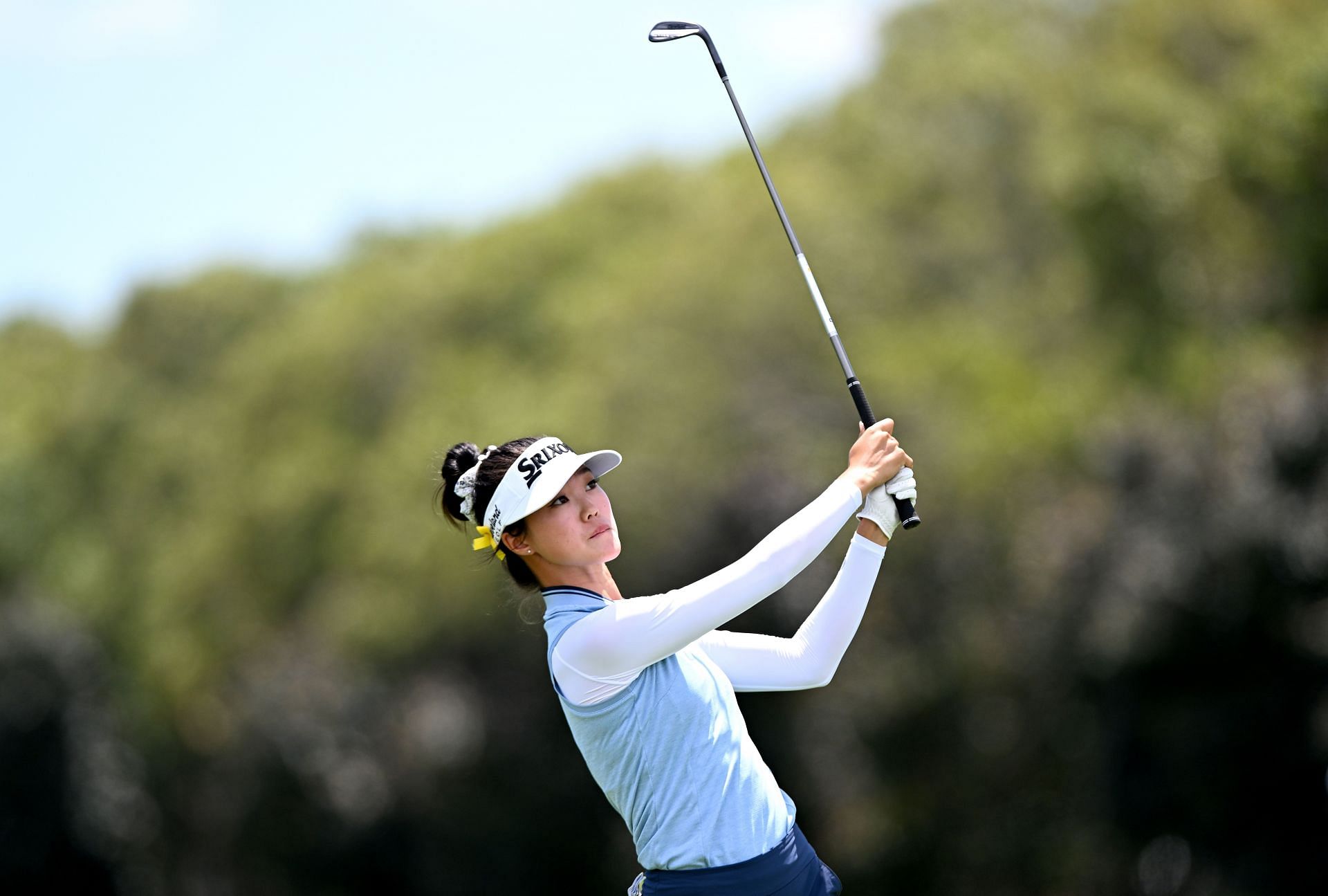 Grace Kim during the final day of the 2021 Australian PGA Championship