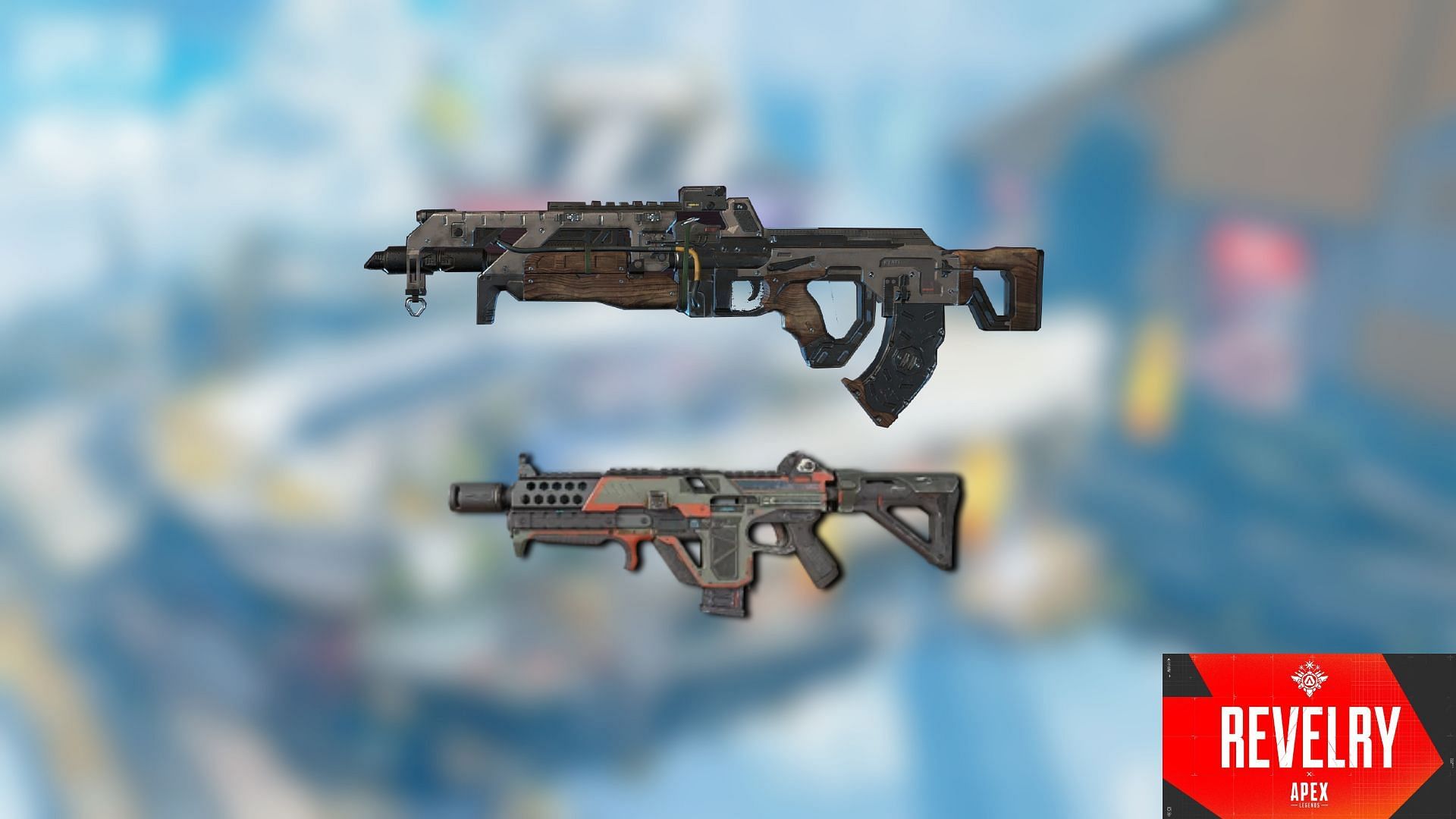 Flatline and Volt in Apex Legends (Image via Respawn Entertainment and Sportskeeda)