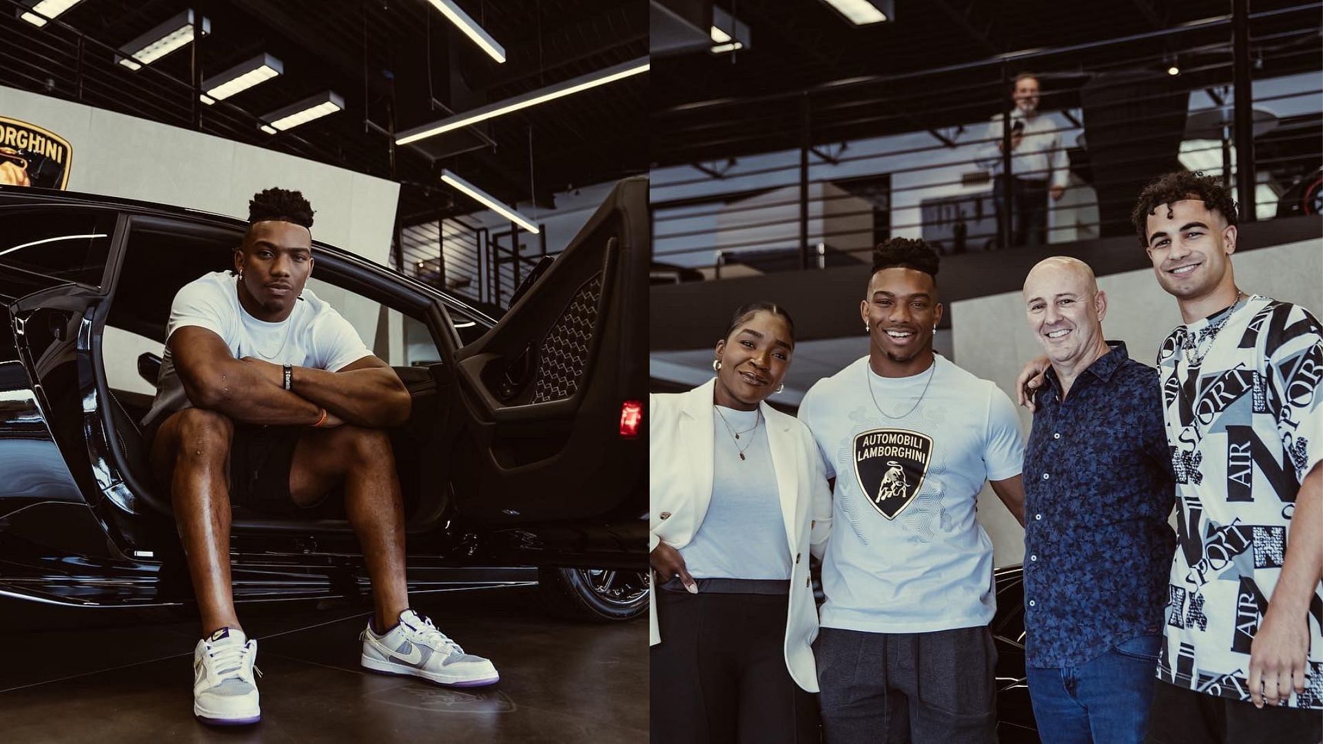 2023 NFL Draft prospect Bijan Robinson on his Lamborghini NIL deal