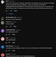 Fans in the YouTube comments section share their thoughts on the streamer's clip (Image via POG Highlights/YouTube)