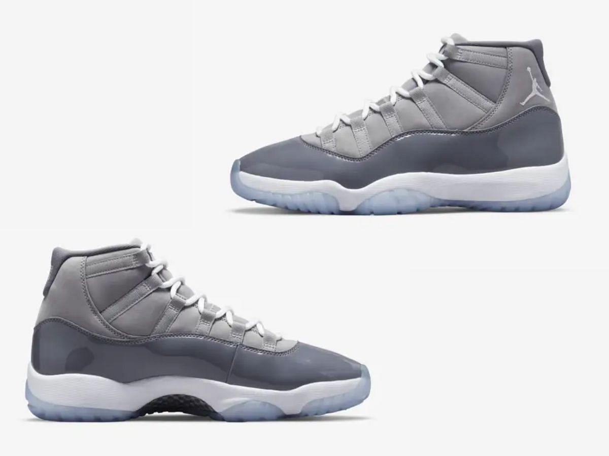 Jordan 11 Retro &quot;Cool Gray&quot; (Image via Nike)