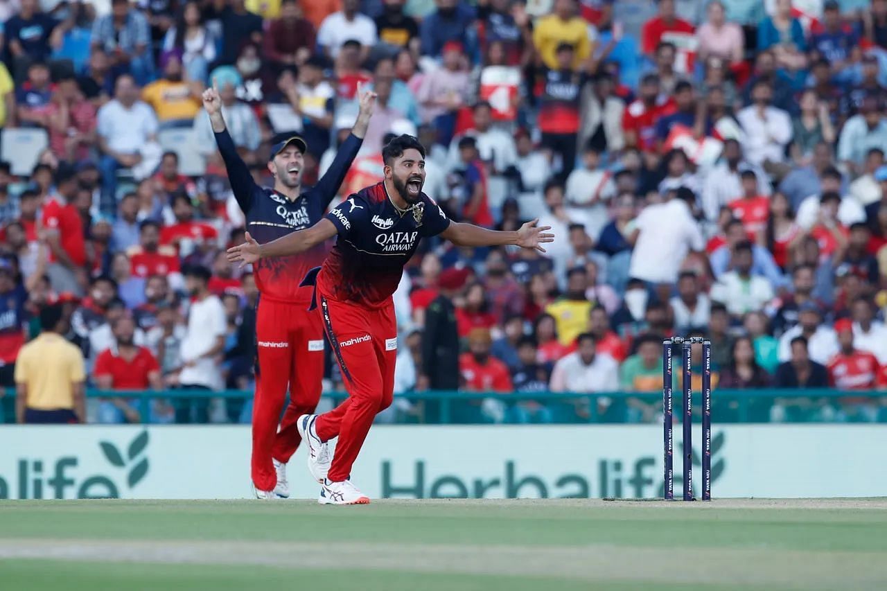 Mohammed Siraj has been one of RCB