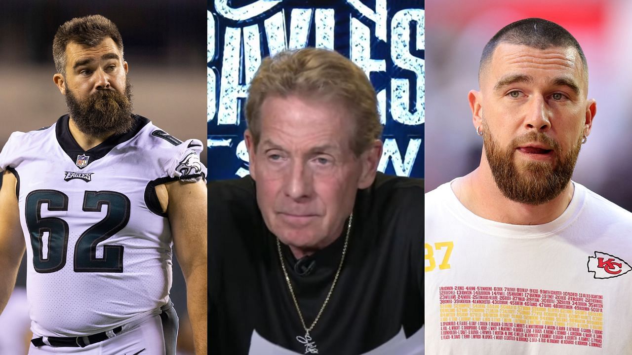 Skip Bayless has dared the Kelce brothers Travis and Jason to run one mile