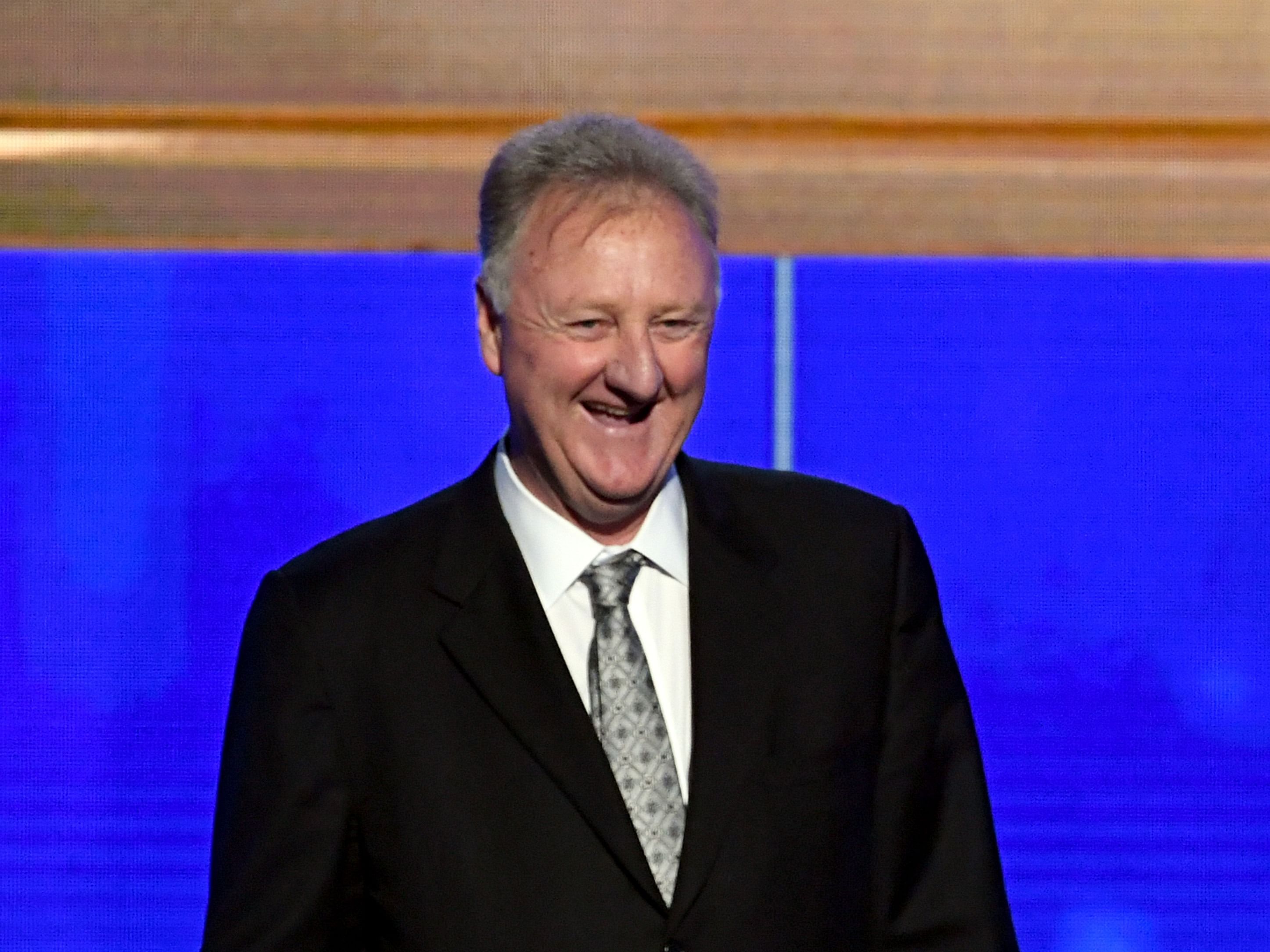 Larry Bird at the 2019 NBA Awards Presented By Kia On TNT - Inside