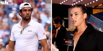 Matteo Berrettini admits it was 'strange' to see himself with ex-girlfriend Ajla Tomljanovic in Netflix series 'Break Point'