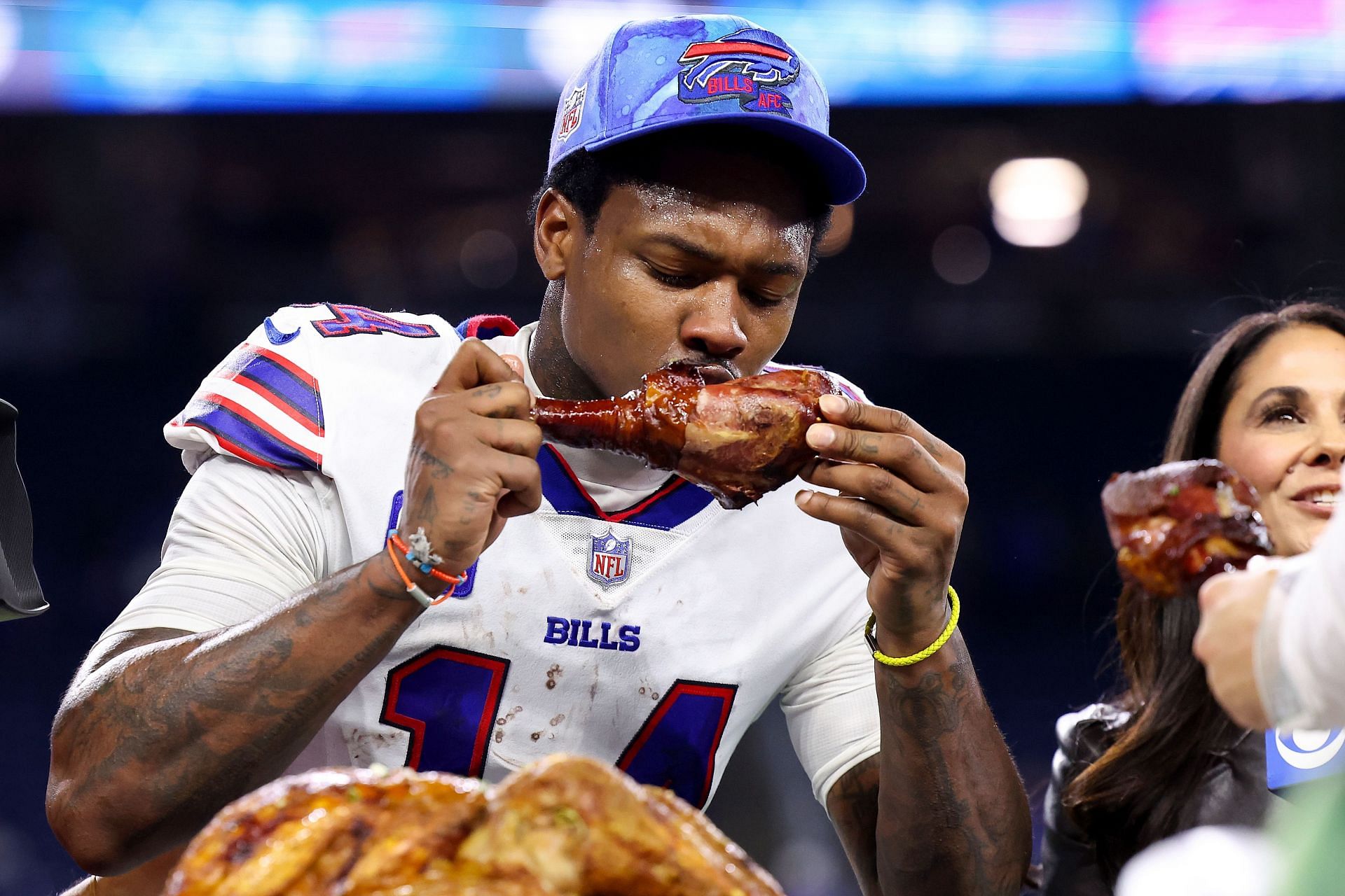 Stefon Diggs: Buffalo Bills v Detroit Lions