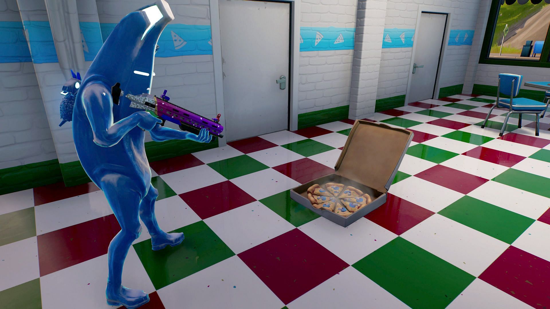 The augment gives a Fortnite Pizza Party item (Image via Epic Games)