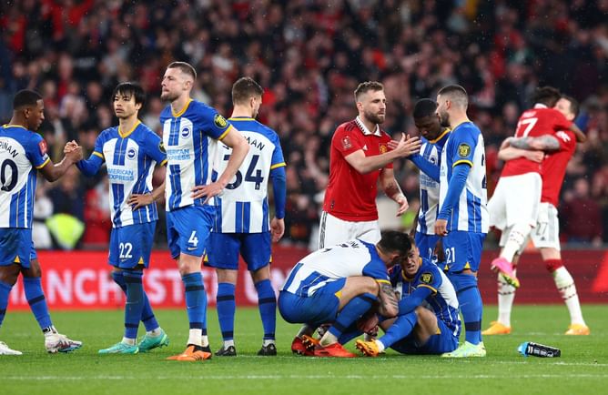 Brighton & Hove Albion 0-0 (6-7 on pens.) Manchester United: 5 talking points as Red Devils secure finals berth after shootout win | FA Cup 2022-23