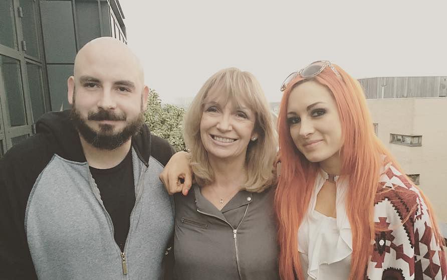 WWE Star Becky Lynch's Daughter Roux Is a Daddy's Girl in Rare