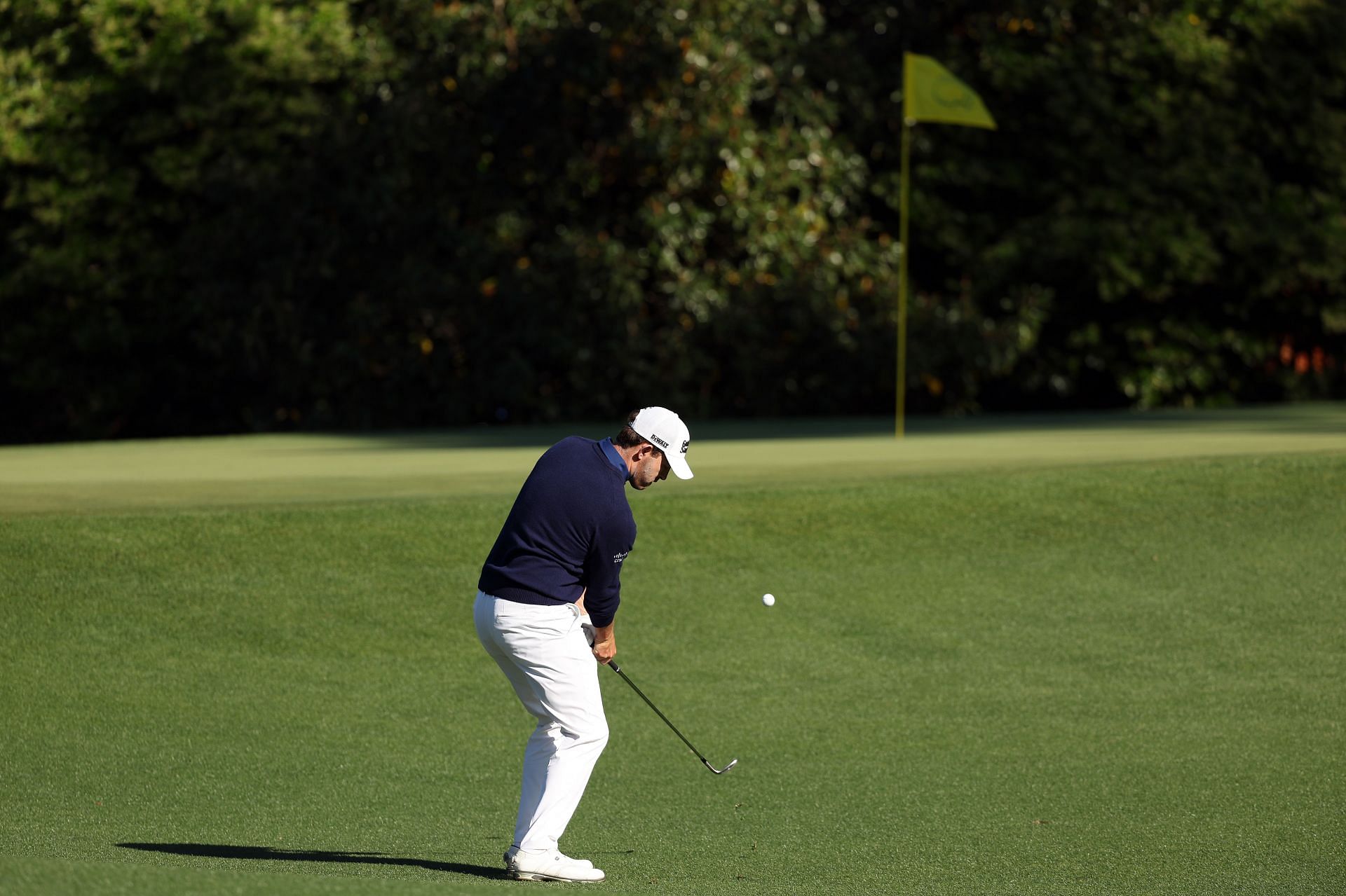 Patrick Cantlay played slow at the Masters