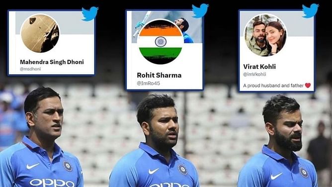 एमएस धोनी, विराट कोहली और रोहित शर्मा समेत कई क्रिकेटरों के ट्विटर अकाउंट से हटा 'ब्लू टिक'