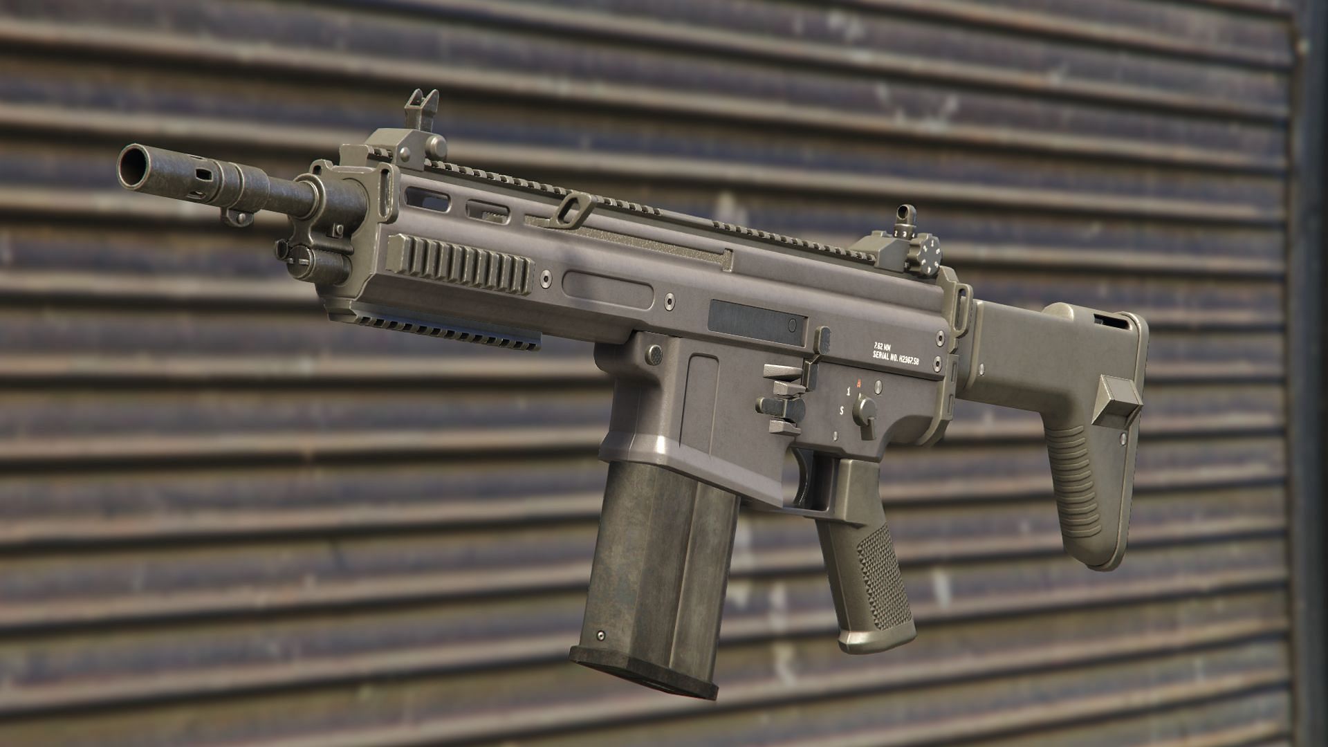 The Heavy Rifle was once planned to be usable in the single-player game (Image via Rockstar Games)