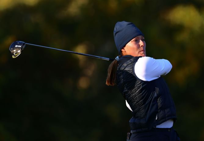 Who is Linnea Johansson? World No. 358 golfer beats stacked field to take early lead at JM Eagle LA Championship